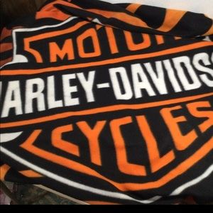 Harley Davidson throw